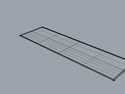 PAD Gamer v1 Mouse and keyboard Low-poly 3D model