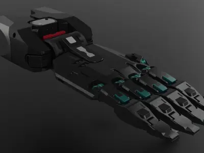 Hand robotic vol2 3D model