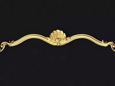 dekor ornament 3D model 140