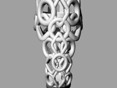 Blue Ring 3D print model