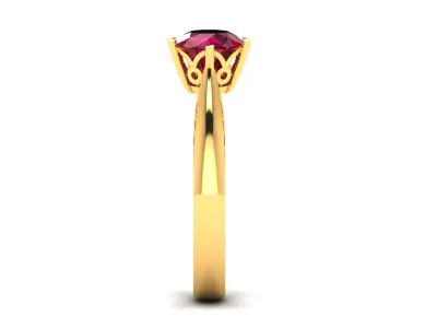Women Ring  Render 3dm STL OBJ FBX Details 3D print model 219