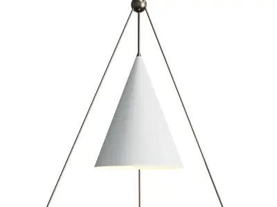 TRI CONE Low-poly 3D model