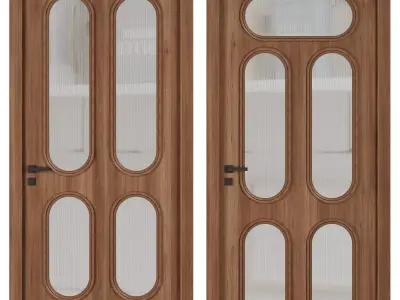 Entrance door set217 3D model