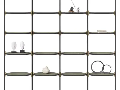 Baxter Libelle Bookcase 3D model