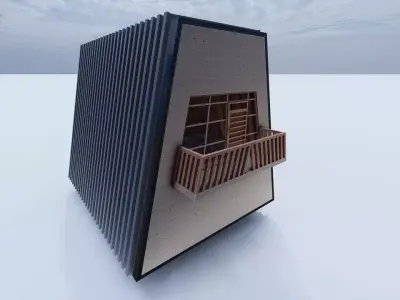 Cabin Alt 2 3D model