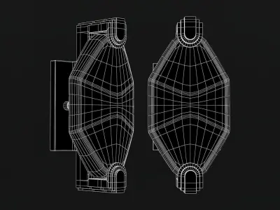 Fine Art Lamps Allison Paladino 872650 3D model