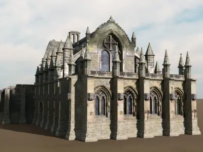 Rosslyn Chapel 3D model