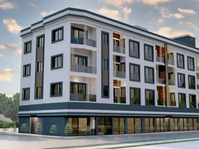 apartment 3d model in sketchup rendered by lumion  3D model