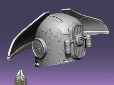 Kellic Bounty Hunter helmet star wars 3d digital dl 3D print model