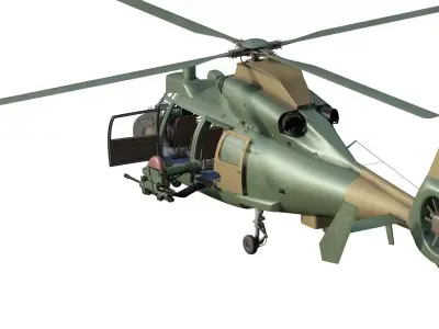 Harbin Z-9 3D model