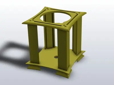 Litho Lamp 3D print model