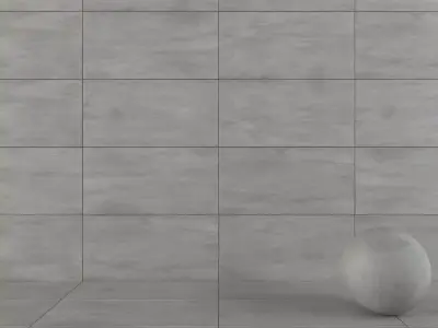 Concrete wall tiles Luce Acciaio 60x120 Set 1 Texture