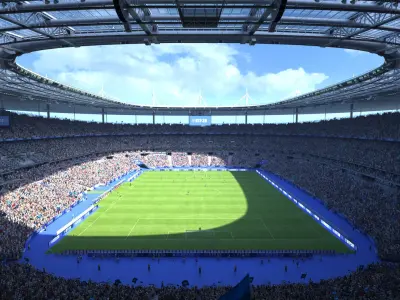 Soccer Stadium SDF 3D model