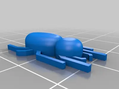 Spiders Web LED Candle holder Free 3D print model