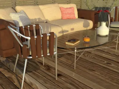 laos Varanda Archviz 3D model