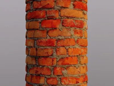 Old Brick Wall PBR Texture Texture