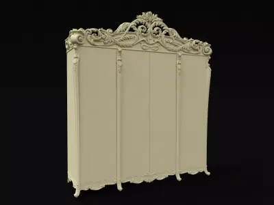wardrobe for bedroom 3D model buy
