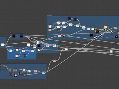 Marble tiles in gold frame Texture