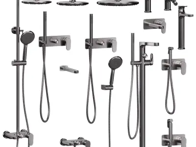 Boheme Spectre Faucet set 3D model