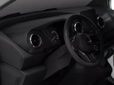 Nissan Townstar SWB HQ Interior 2025 3D model