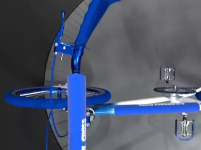 Caloi Cross Extra Light 1984 3D model