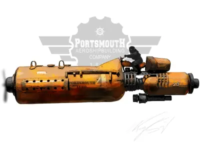 1943 Aerocycle 3D print model