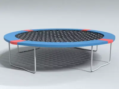 laos Kids Trampoline 3D model