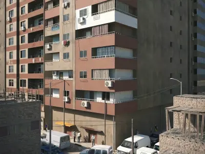 Al Giza - World Builder Low-poly 3D model