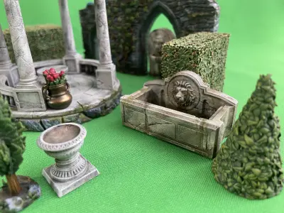 Garden Maze 3D print model