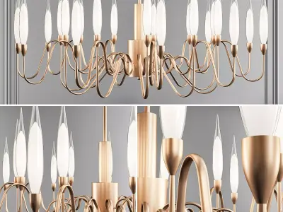 AVAIL BRASS LIKE Low-poly 3D model