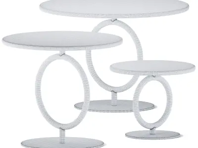 Totem Coffee Tables by Sancal 3D model