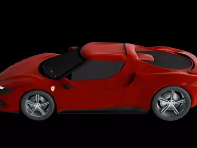 FERRARI 296 GTB 3D model