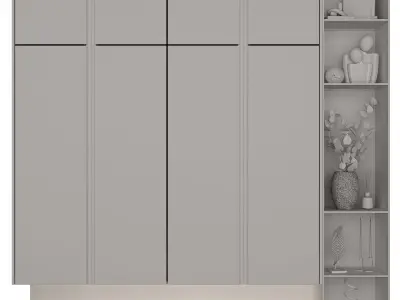 Composition in the hallway 12 3D model