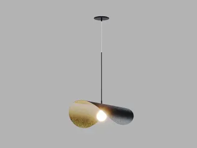 Old Artisan - Wave Pendant Free 3D model