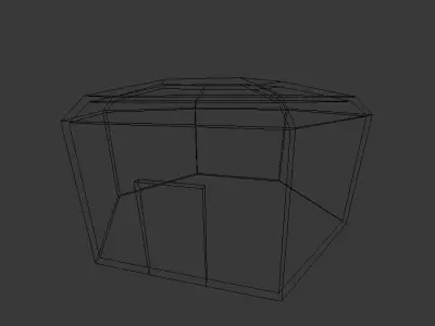 Base Room Free low-poly 3D model