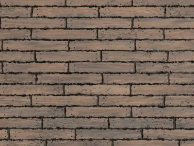 Medieval Reinforced Wood Panels PBR Seamless Texture