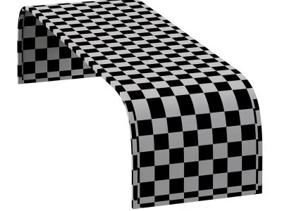 WEAVE RECTANGLE COCKTAIL TABLE by bakerfurniture 3D model