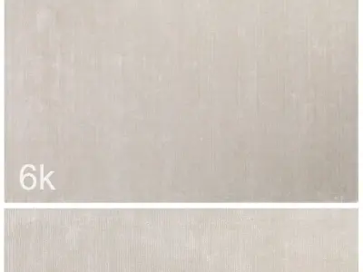 Carpet set 26 - Silver Wool Rug - 6K 3D model