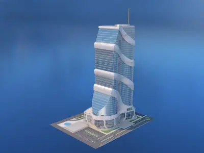 0175 - Skyscraper 3D model