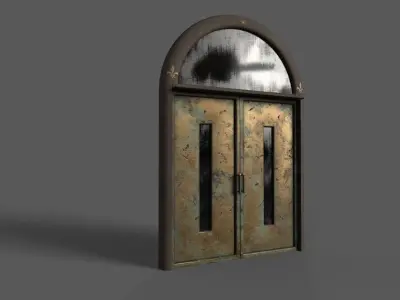 Door Model Low-poly 3D model