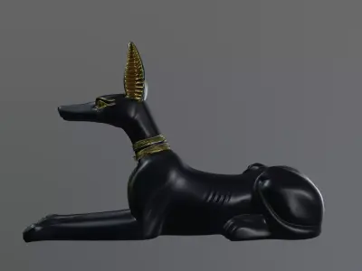 ancient egypt props bundle 3D model