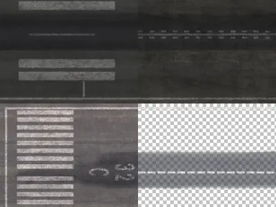 Airport runway textures Texture