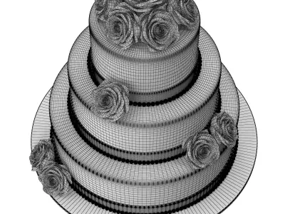 Wedding Cake  3D model