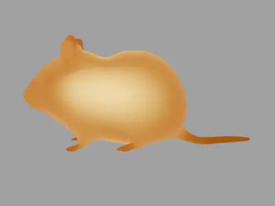 Indirect hamster lighting 3D model
