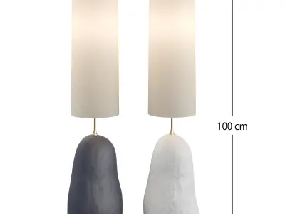 Hebe floor lamp by Fermliving 3D model