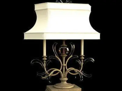 10 lamps 3d models pack 3D model