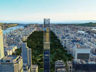Steinway Tower - 111 West 57th Street - NYC 3D model