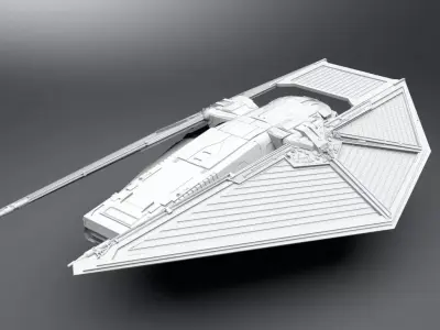 Tie Reaper Scale model 3D print model