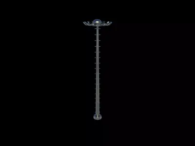 Steel Light Pole 3D model