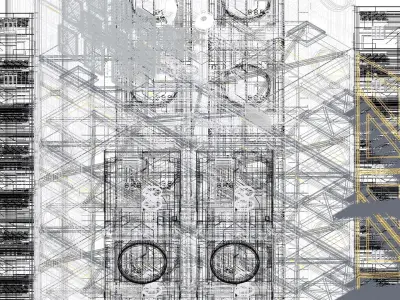 Sci-fi Apartment 002 10 3D model